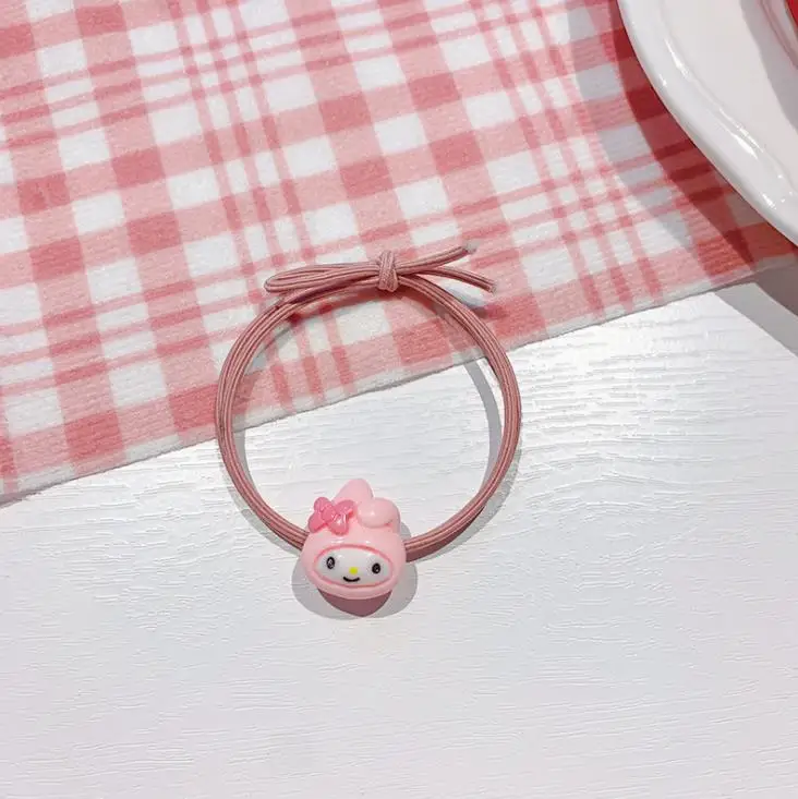 

JY 65PcsLot Japan Cartoon Accessories Hair Rope Hair Ring Band Circle Loop 2058 5Kinds TY03
