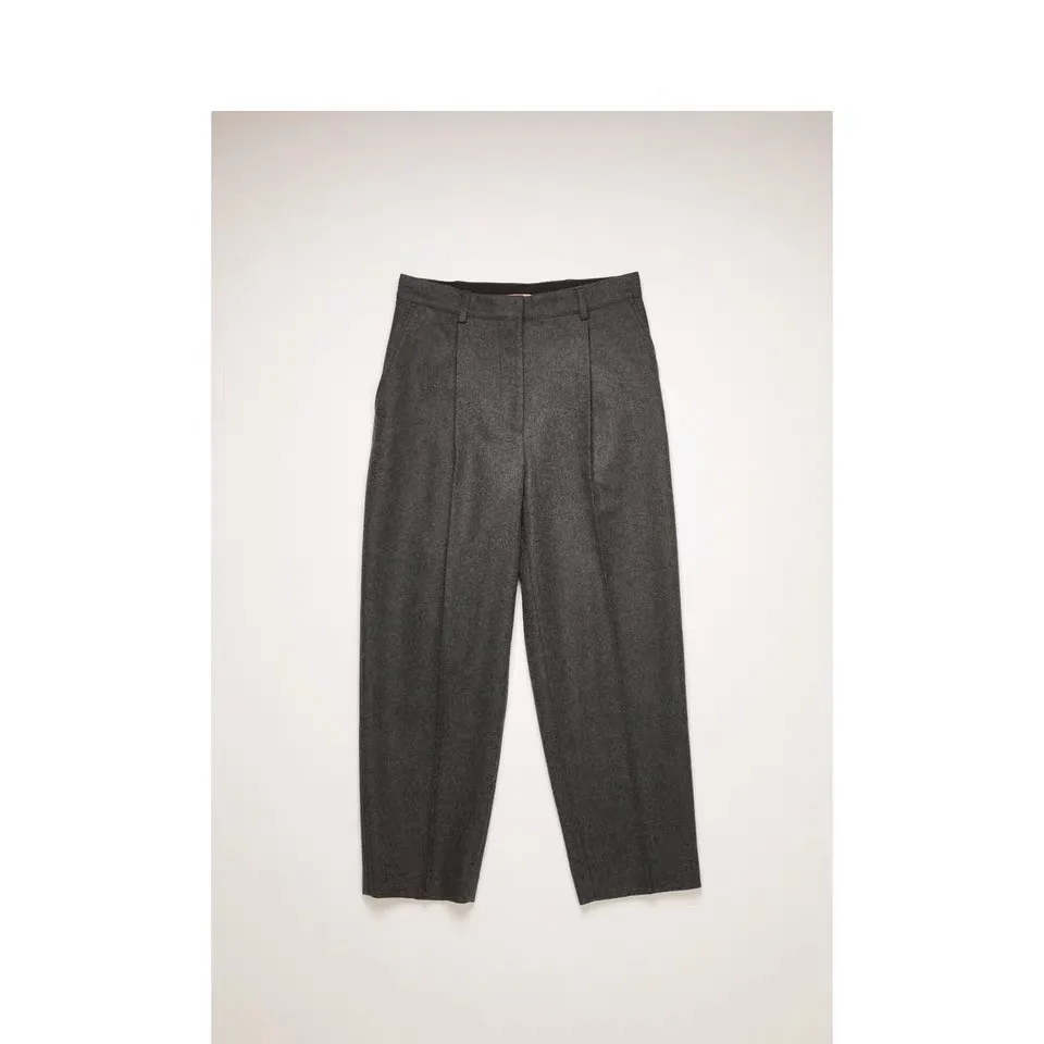 

2020 Early Autumn New High-waist Nine-point Pants Casual Suit Shirt Top