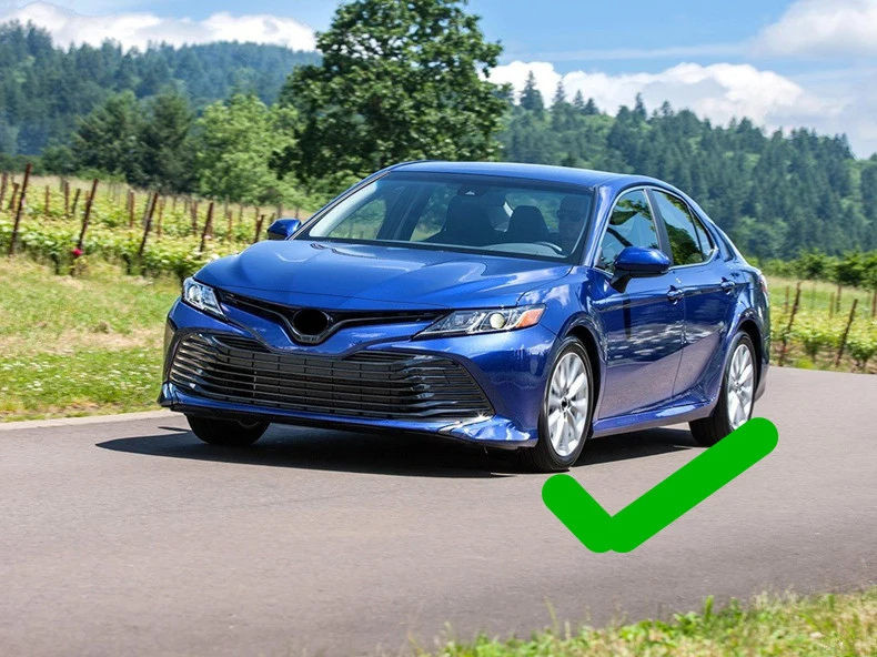 Передняя Задняя крышка грязи для Toyota Camry 2018 2019 LE XLE Daihatsu Altis Брызговики крыло