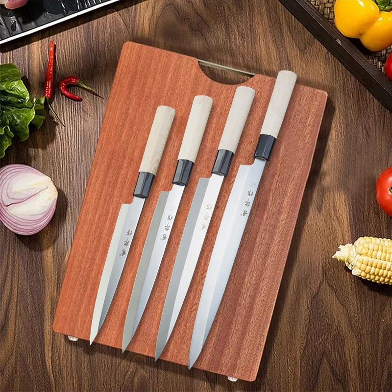 

Professional Japanese Chef Knife Sashimi Knife Sushi Cooking Knife Sharp Blade Stainless Steel Kitchen Knife Cooking Knife