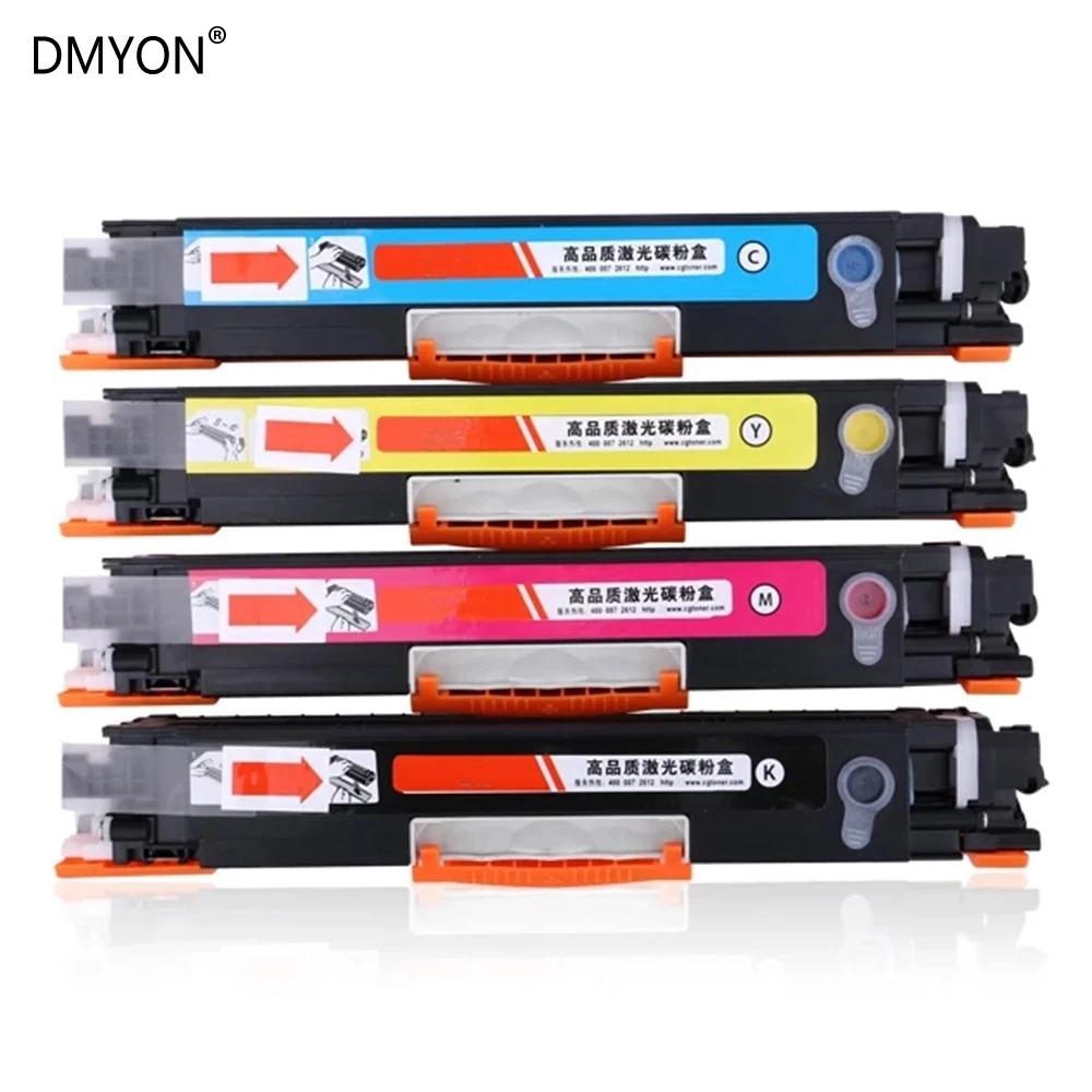 DMYON для CE310 CE310A 313A 126A 126 цветной тонер картридж HP LaserJet Pro CP1025 M275 100 MFP M175a M175nw