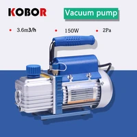 small vacuum pump 1l rotary vane single stage mini vacuum pump for car air conditioning repair screen separator
