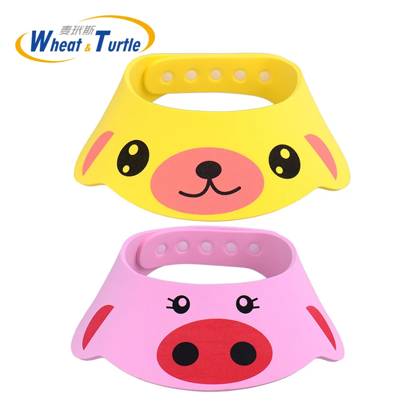 3 цвета регулируемая детская шапка для младенцев детский шампунь купания шапочка