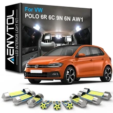 AENVTOL Canbus Indoor Lamp LED For POLO MK6 MK5 MK4 MK3 6R 6C 9N 6N AW1 1995-2003 2004 2005 2006-2014 2015-2017 2018 Accessories