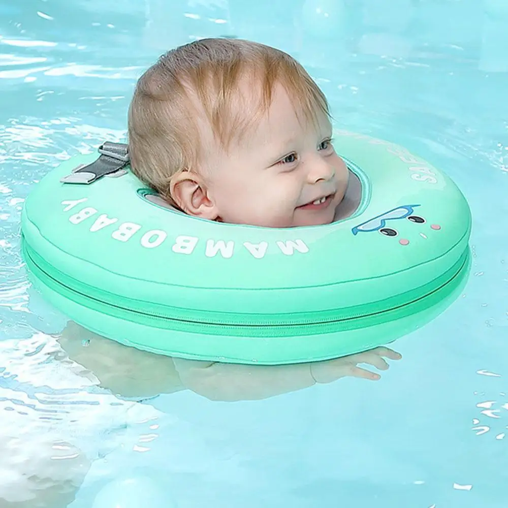 Anillo inflable circular para nataci&oacute;n, accesorios para nataci&oacute;n infantil, anillo de tubo para beb&eacute;, boya de ba&ntilde;o circular de seguridad-3