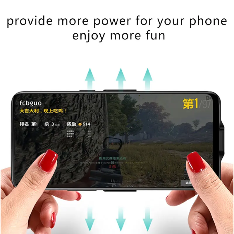 Чехол для зарядки, зарядное устройство, чехол для samsung Note 10, чехол для батареи для samsung Galaxy Note 10 Plus, внешний аккумулятор, чехол аккум