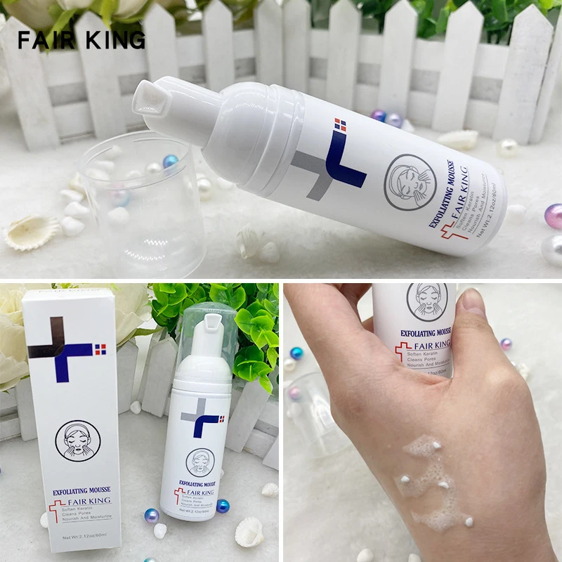 Facial Exfoliating Mousse Peeling Gel Face Scrub Deep Remove Cleaning All Skin Types Smooth Moisturizing Exfoliator Cream | Красота и