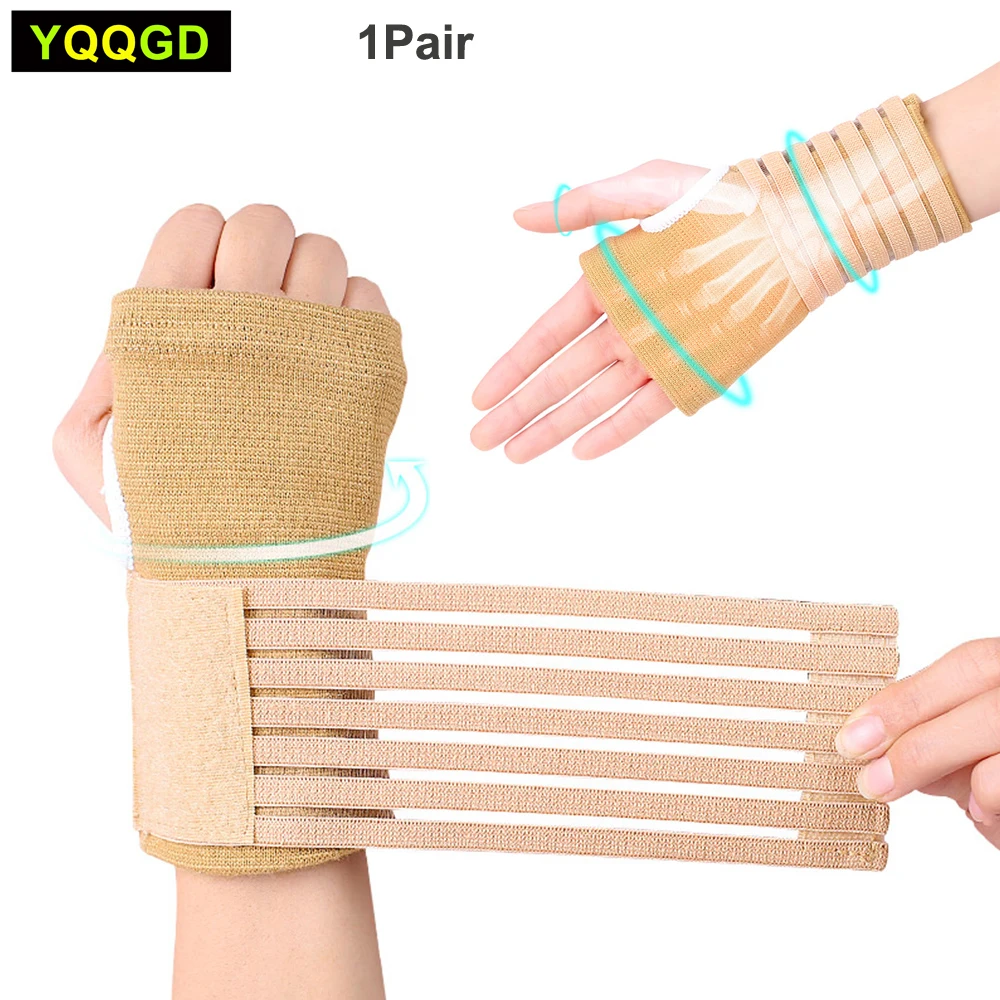 1 пара пальцев сжатия перчатки при артрите запястье руки Поддержка для Кистевой