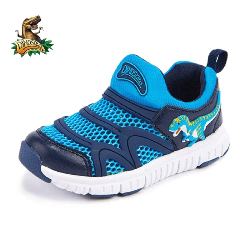 

Кроссовки DINOSKULLS детские для тенниса, для мальчиков и девочек, в виде единорога, динозавра, T-rex, сетчатые, спортивная обувь для начинающих ход...