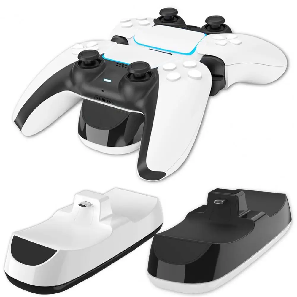 

Gamepad Dual Charging Base Dock with Indicator Light for PS5 Game Controller