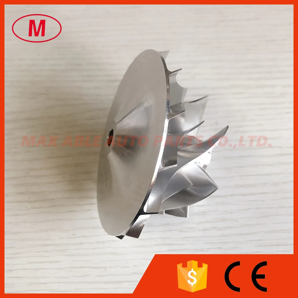 S300 169565 61.40/84.62mm 7+7 blades turbo billet/milling/aluminum 2618 compressor wheel for Racing | Автомобили и мотоциклы