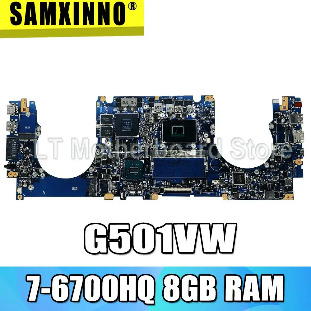 

G501VW материнская плата GTX960M i7-6700HQ 8 ГБ ОЗУ для For Asus G501V N501V N501VW материнская плата для ноутбука G501VW материнская плата G501VW материнская плата
