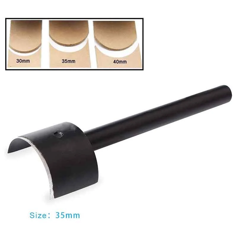 

DIY Leather Craft Half-Round Cutter Punch Arc-Shaped Punch Strap Tools for Belt Strap Wallet (15.20.25.30.35.40.45mm)