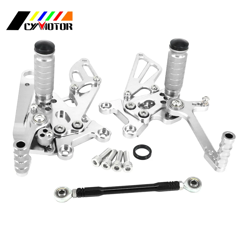 Мотоциклетные CNC регулируемые колышки для ног Aprilia RSV4 RSV4RF 2009 2010 2011 2012 2013 2014 2015 2016 09