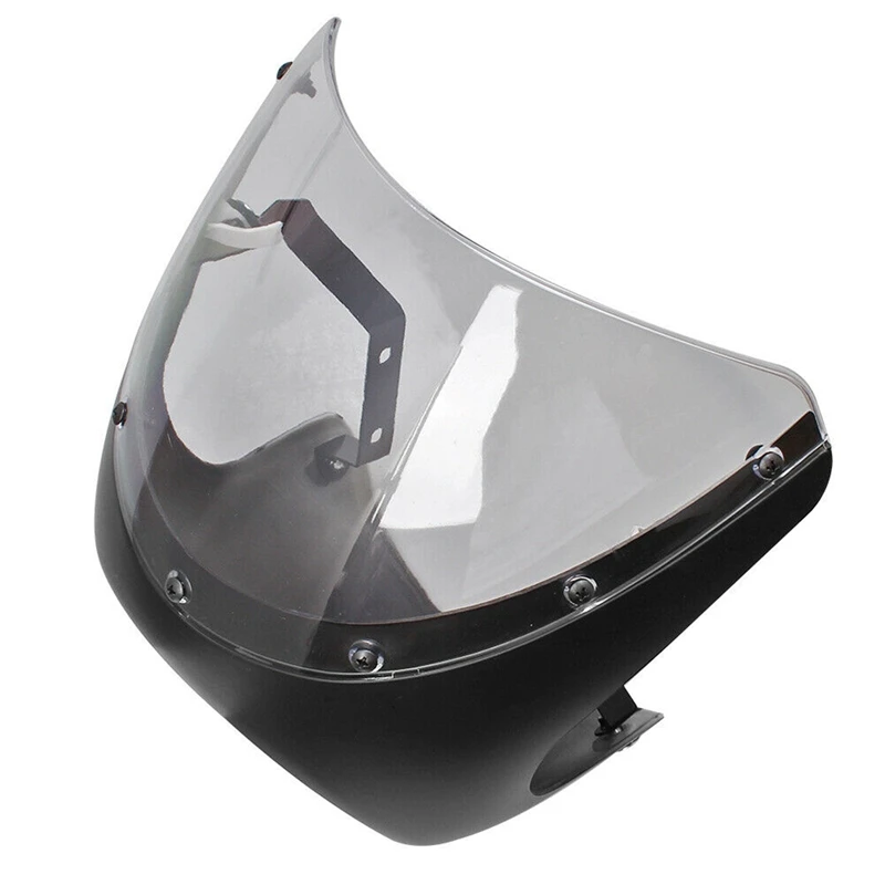 Универсальная мотоциклетная фара Cafe Racer 7 дюймов обтекатель руля комплекты