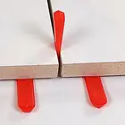 100 шт., пластиковые разделители для установки плоских керамических напольных и настенных кафелей