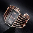 Часы наручные женские кварцевые, серебристые качественные, с браслетом на запястье, цвет розовое золото
