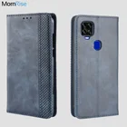 Чехол-книжка для ZTE Blade V2020, винтажный Тонкий Магнитный кожаный флип-чехол с подставкой для карт, мягкий чехол, роскошный мобильный телефон, сумки