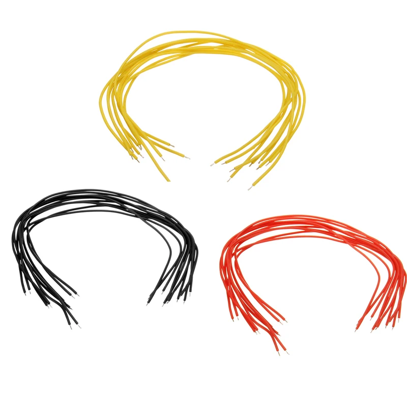 

40PCS DIY 15cm Silicone AWG30 Cable Flexible AV Video Transmitter Signal Wire for RC FPV Model Tool DIY Parts