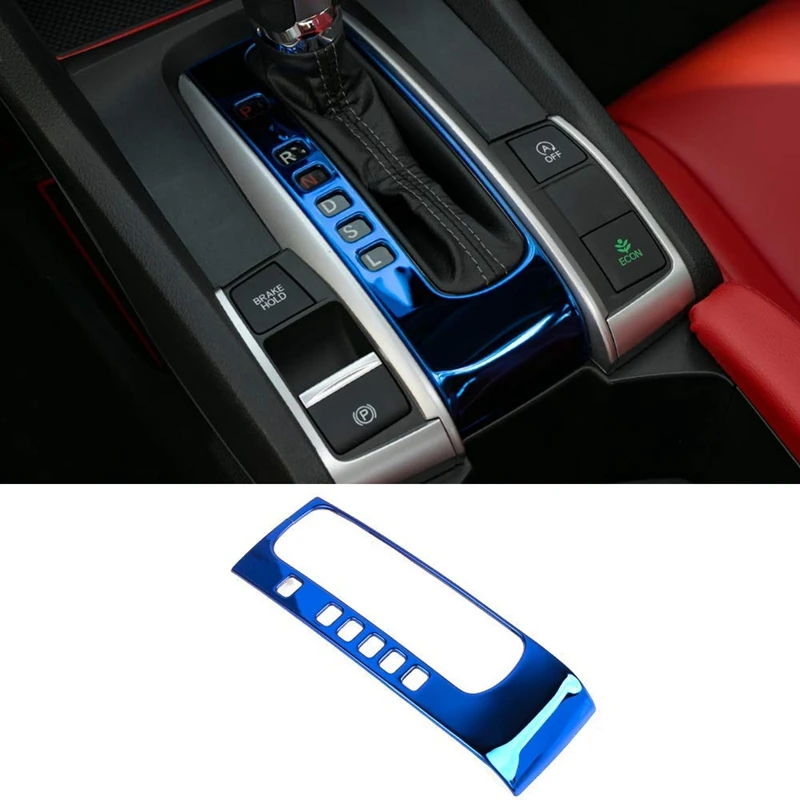 Крышка коробки переключения передач для 10-го поколения Honda Civic 2020 2019 2018 2017 2016 синий