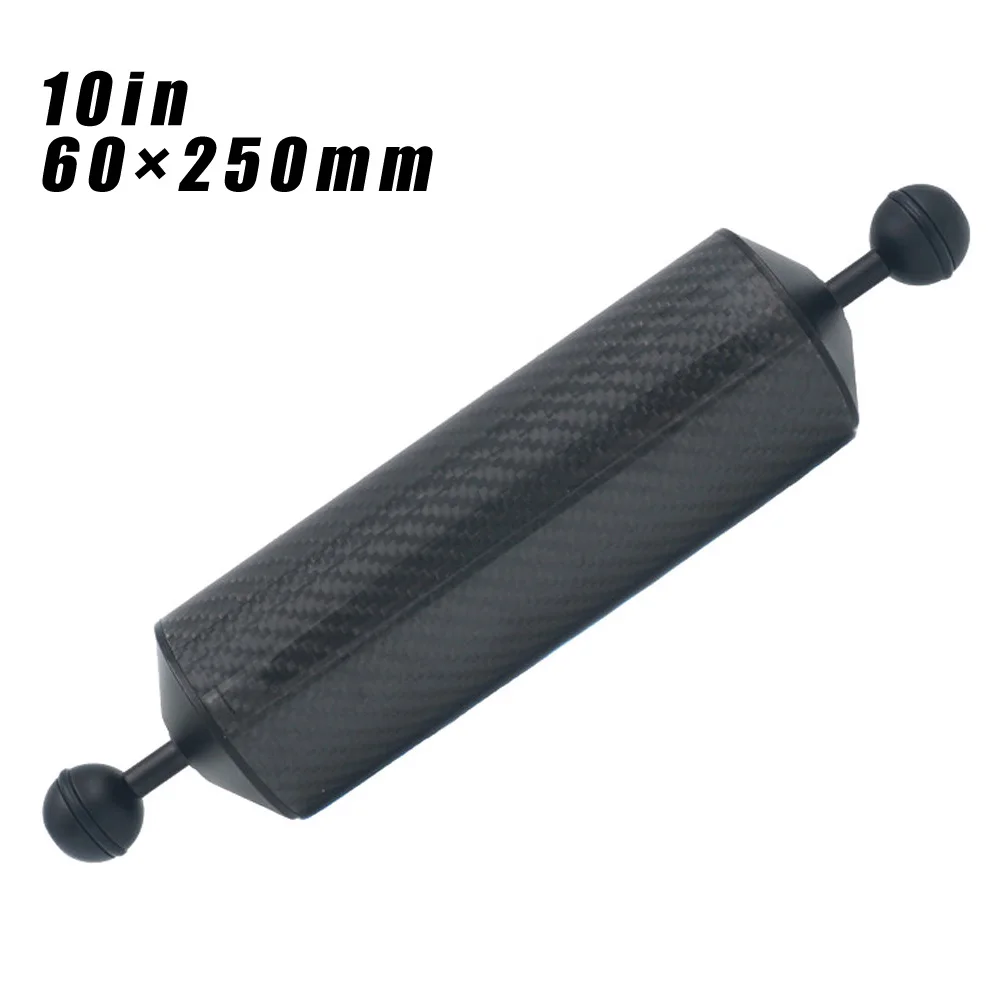 

Scuba Underwater Diving Carbon Fiber Float Arm Ball Buoyancy Extend Bracket For Ultralight Aquatic Arm Underwater Camera System