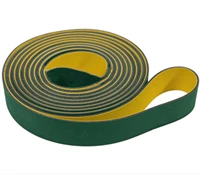 perimeter1000 1850mm yellow green nylon sheet flat transmission belt