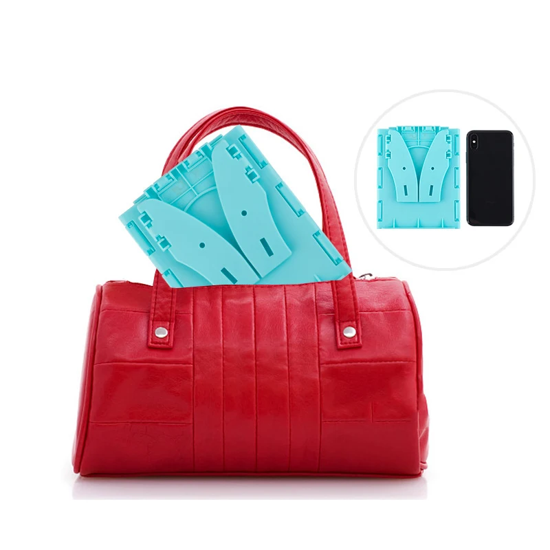 

Portable Baby Potty Toilet Seat Car Travel Camping Kids Potty Training Seat Children's Folding Toilet Blue