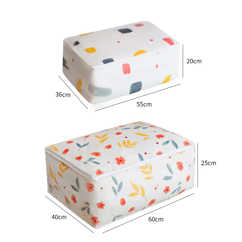 

Household Quilt Storage Bag Moistureproof Wardrobe Blanket Clothes Holder Luggage Closet Organizer Dampproof Pillow Sorting Bags