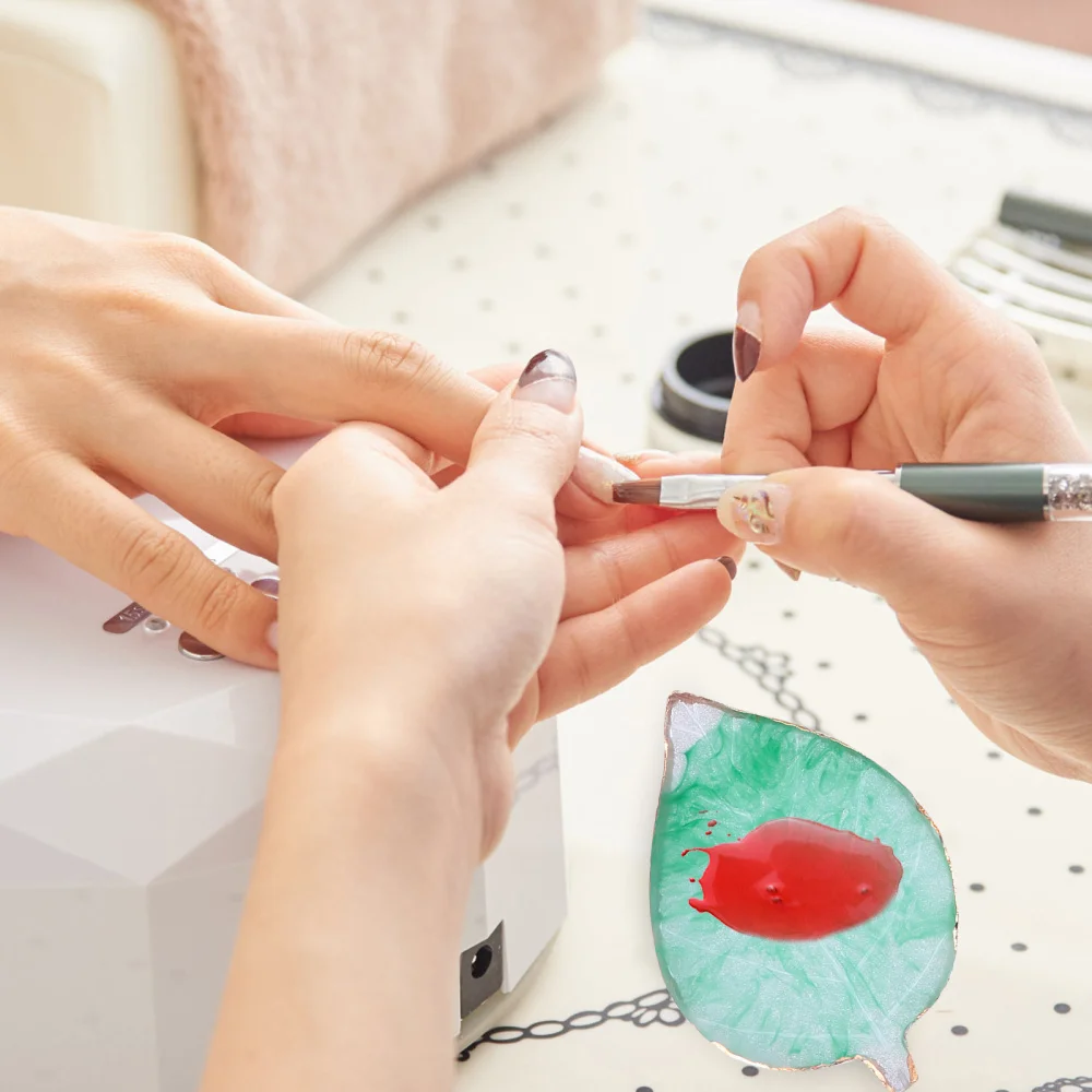 

3pcs Nail Art Pallet Nail Mixing Plate Polish Color Mixing Display Plate