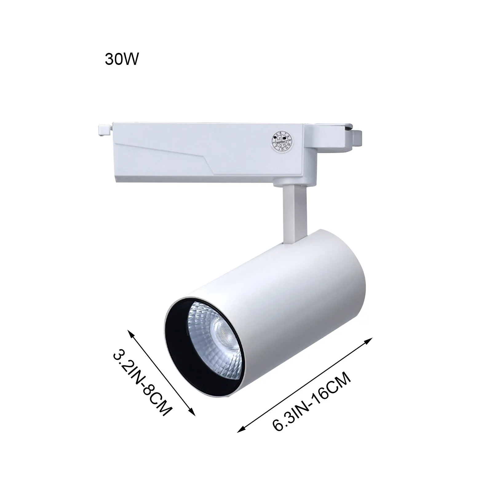 

Led Track Light 12/20/30w Cob Track Lights Rail Spotlight Lamp Track Rail Fixture Shop Window Display Lighting 220v-240v#g30