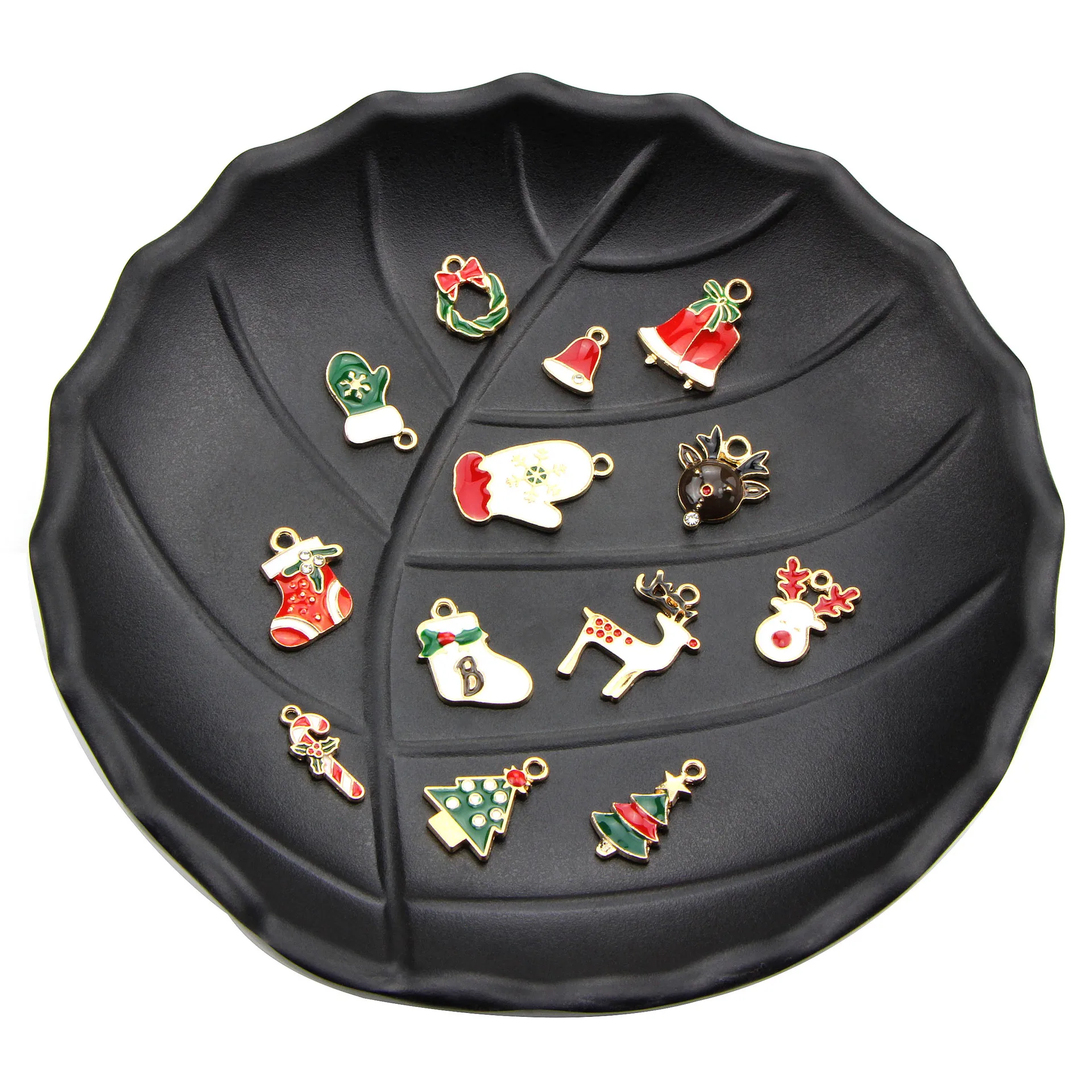 26 шт. Рождественские Подвески для ожерелья браслетов сережек эмалевые