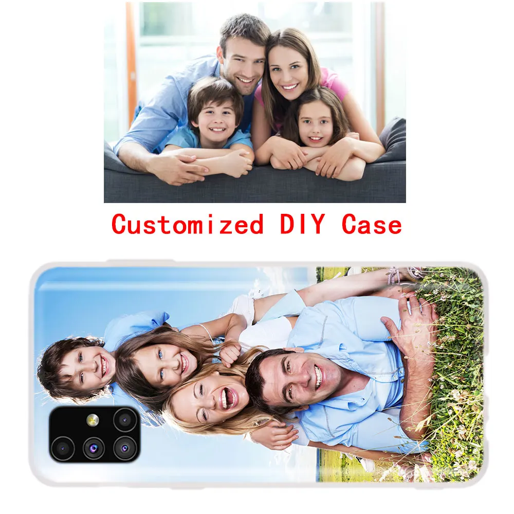 Custom Phone Case For Samsung Galaxy A72 A71 A70 A52 A51 A50 A42 A41 A40 A32 A31 A30 A21 A20 A12 S 5G Customized Cover Photo | Мобильные