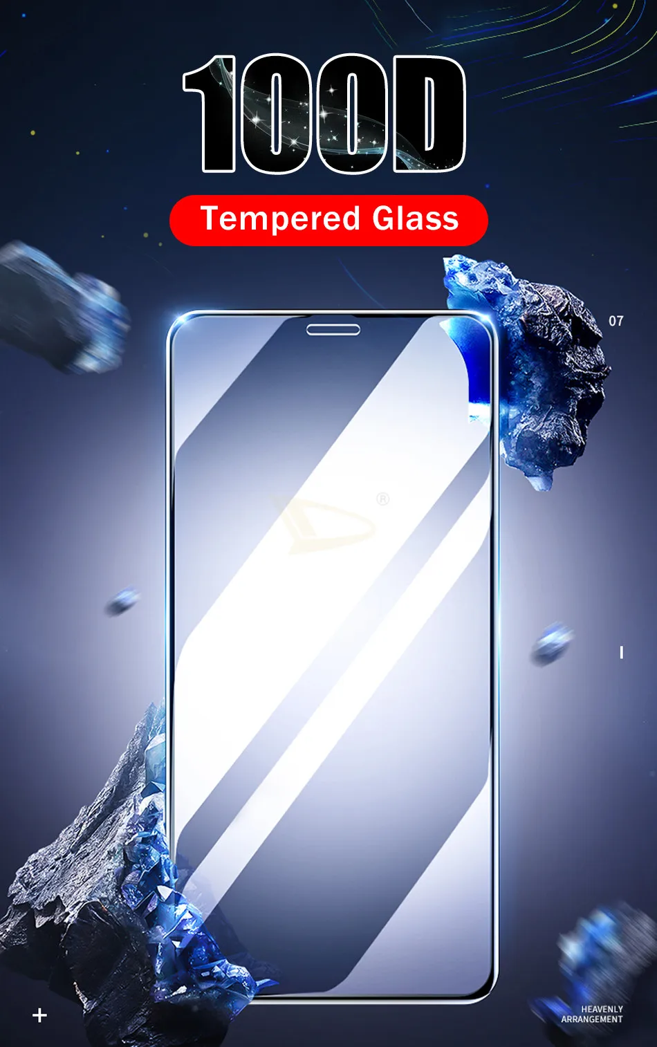 100D пленка из закаленного стекла для iphone 11 Pro Max X XR XS Защитная крышка для экрана для iphone 7 8 6 6s PLus 11 полное защитное стекло