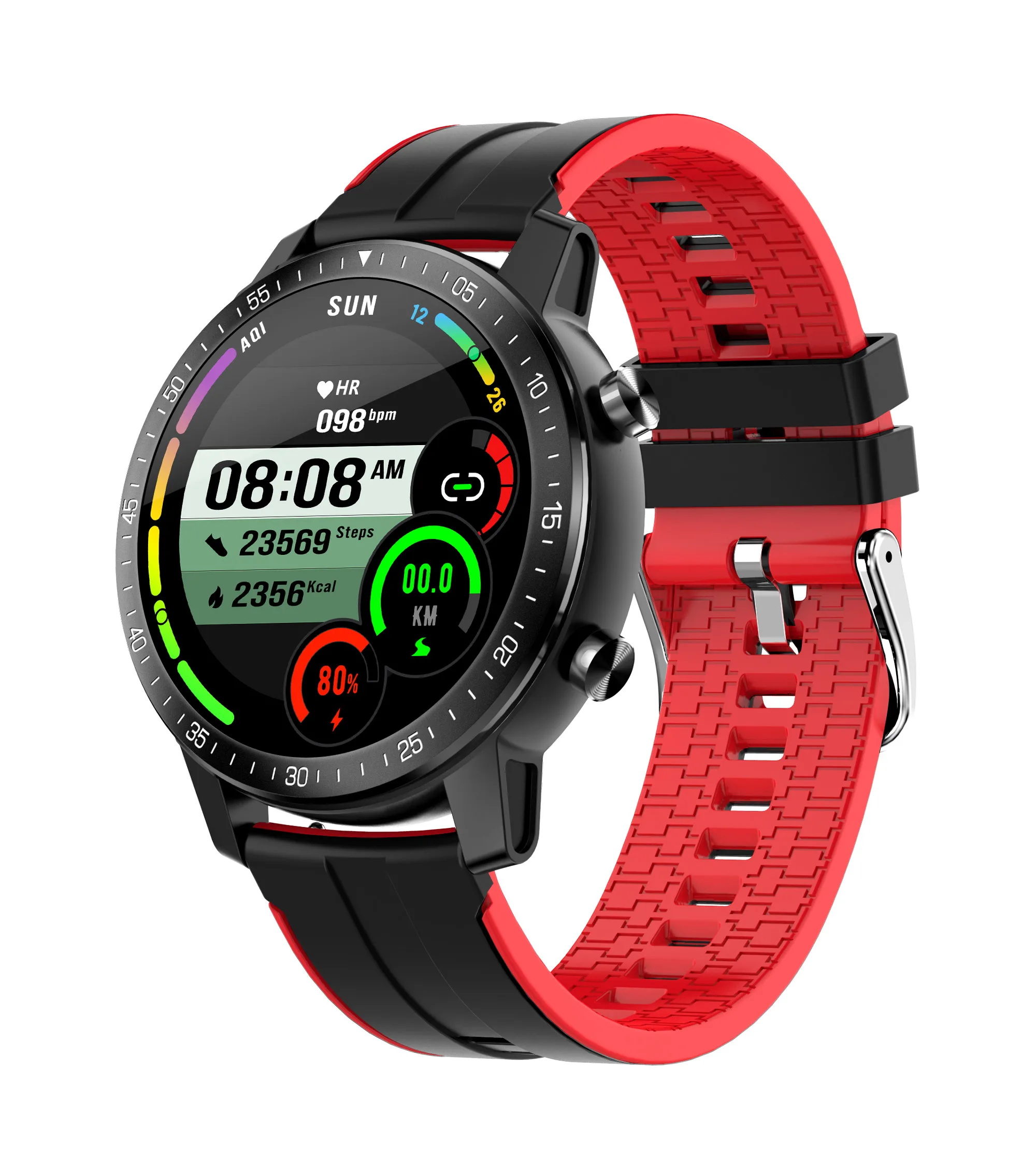 

Willgallop 2021 S30 Heart Rate/Blood Pressure Monitoring Smart Watch IP68 Waterproof Men's and Women's Tracker Smart Bracelet