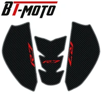 yzfr7 carbon fiber texture sticker fits for yamaha yfz r7 2021 2022 motorcycle tank pad decal scratch proof protector applique