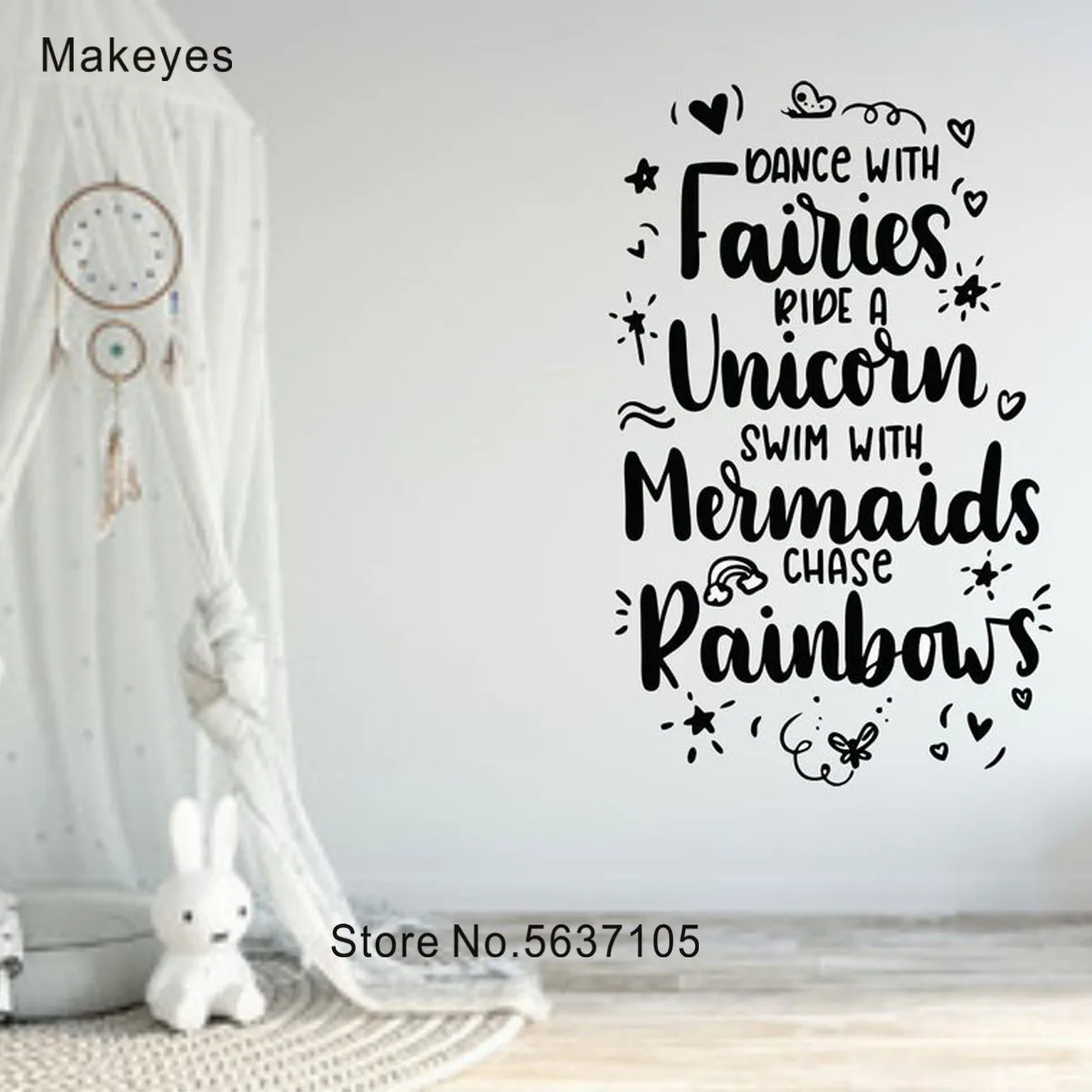 Makeyes Настенная Наклейка 