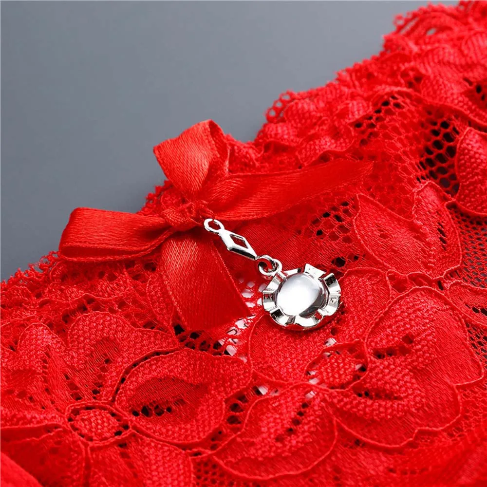 Женские сексуальные нижнее белье кружевные трусики стринги с жемчужной