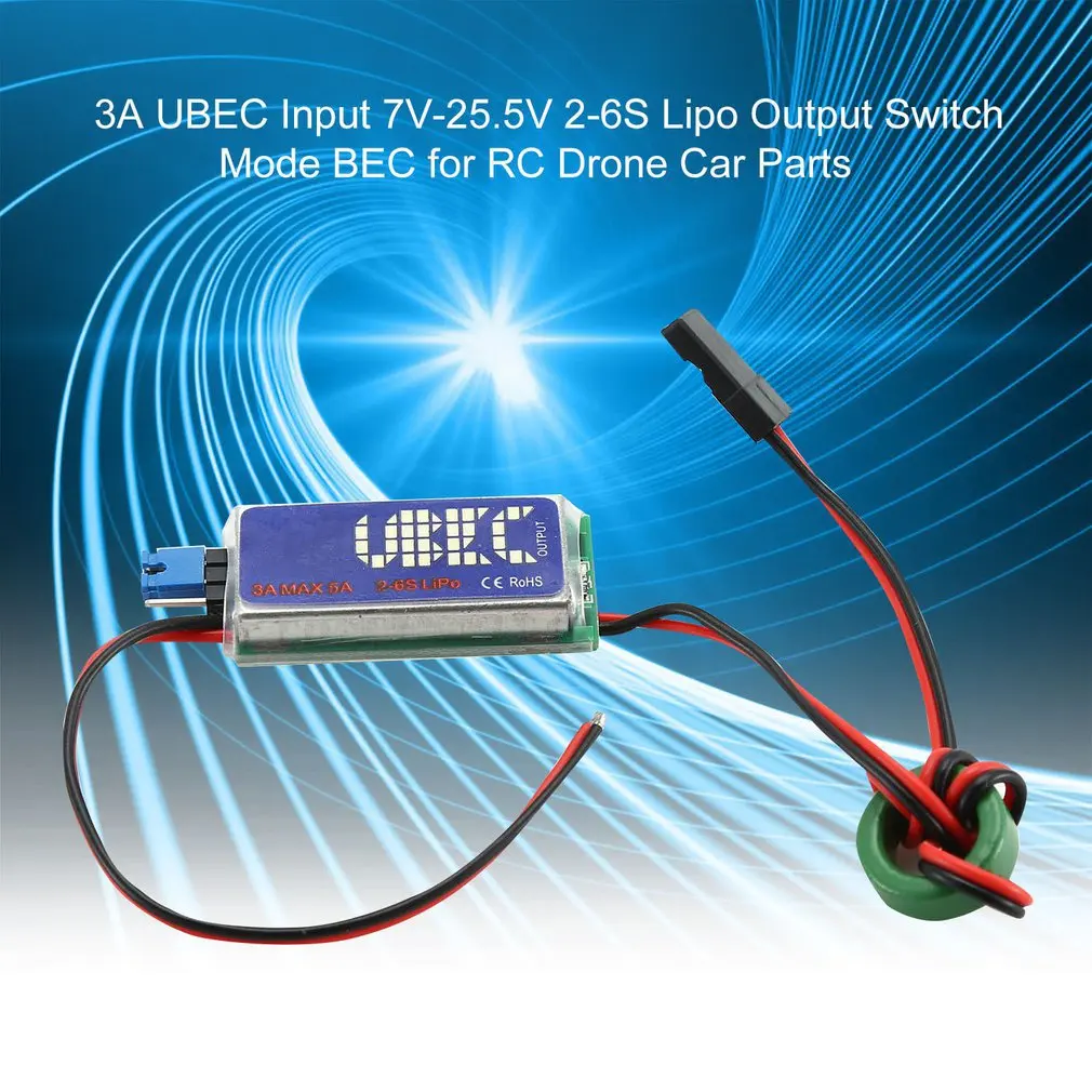 3a ubec вход 7v 255 v 2 6s lipo выход 5v3a непрерывны