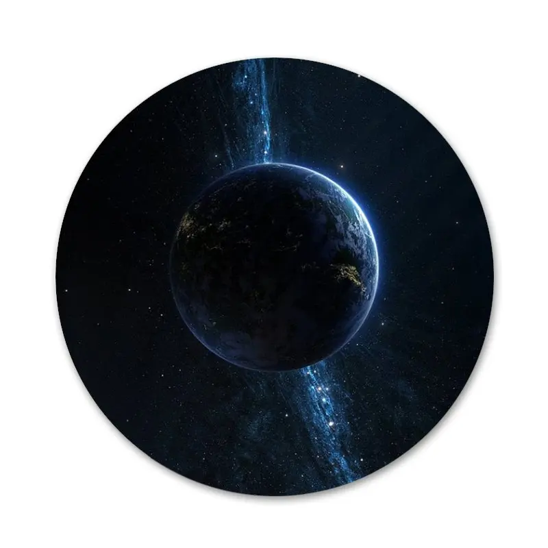 Значки Планета Земля значки металлические для украшения одежды и рюкзака | Дом