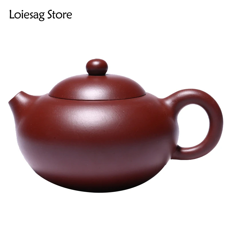 

Loiesag 200ml Classic Yixing Purple Clay Teapots Raw Ore Purple Mud Xishi Tea Pot Chinese Zisha Beauty Kettle Kung Fu Tea Set