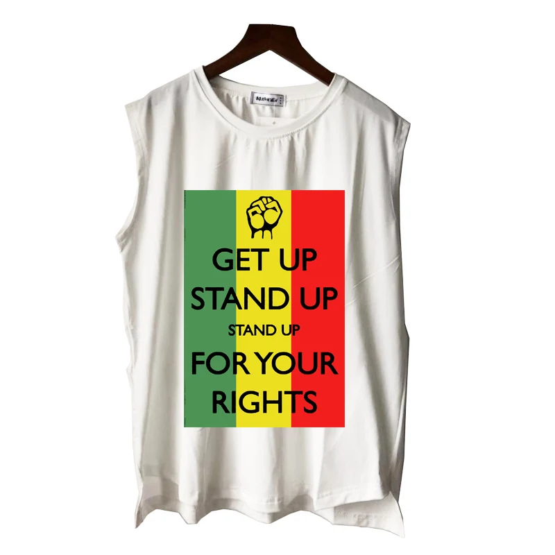 Футболка для мужчин и женщин тенниска без рукавов с надписью legend of reggae рок rasta get up