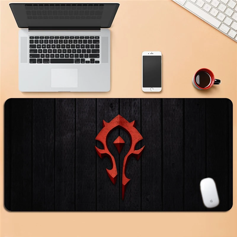 Большой игровой коврик для мыши World Of Warcraft Grande 900x400 модный клавиатуры компьютера