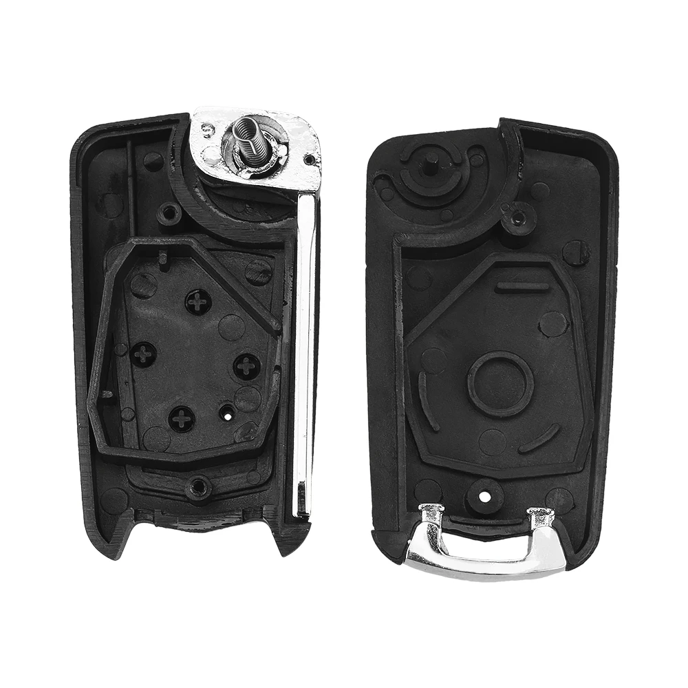 KEYYOU новый раскладной чехол для ключей с дистанционным управлением Toyota Hilux Rav4 Corolla