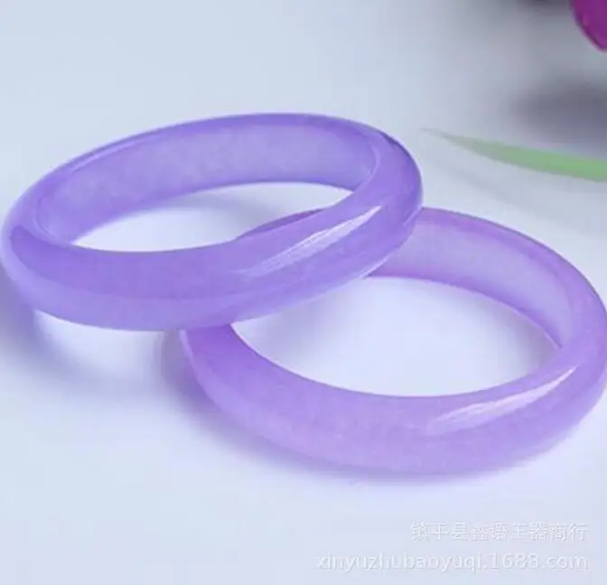 Оптовая продажа подлинный натуральный кварцит нефритовый браслет Фиолетовый