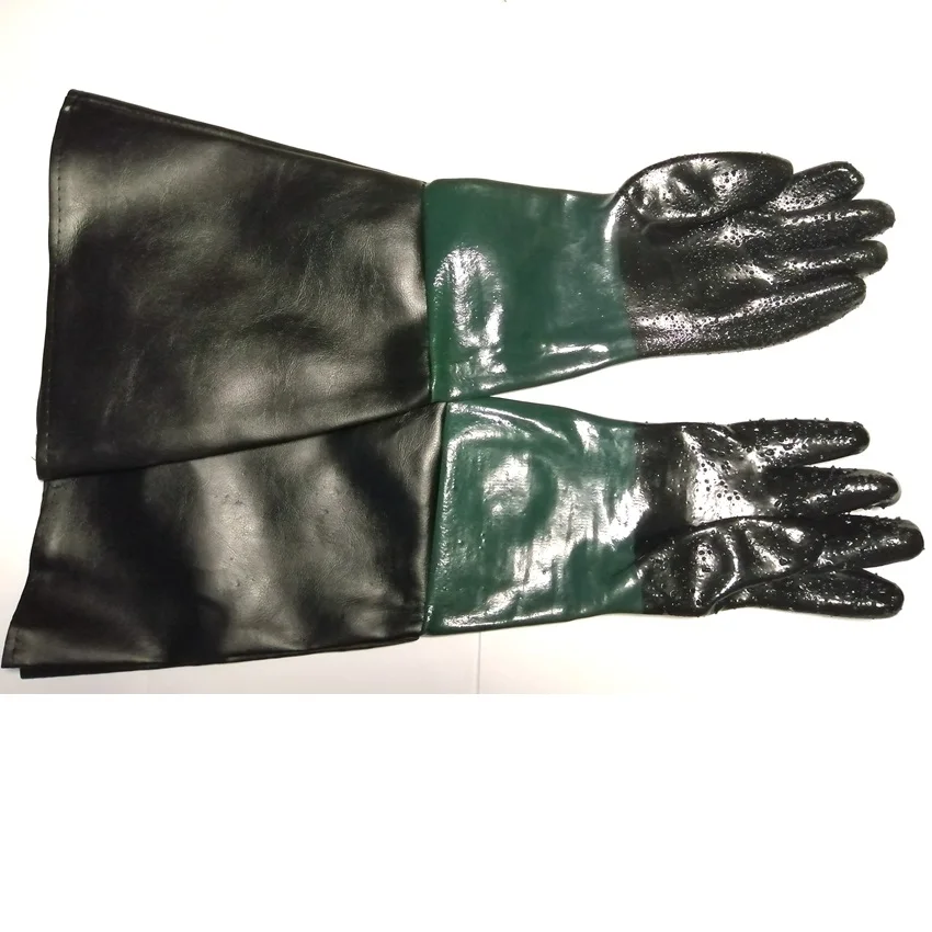Высококачественные перчатки для пескоструйной обработки пескоструйные 60 см