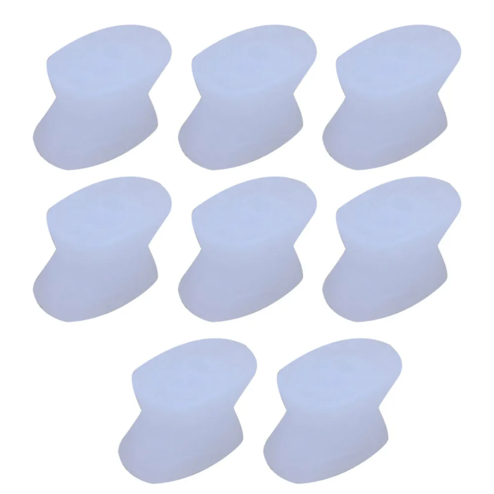 

8Pcs Overlapping Toe Isolation Tool Bunion Bone Ectropion Adjuster White