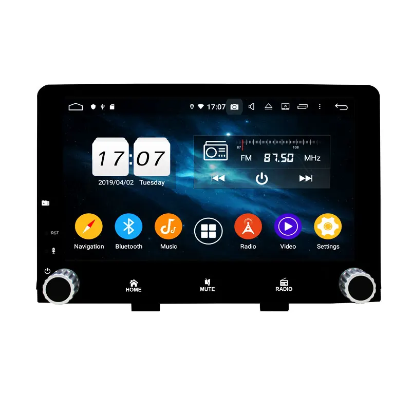 9 &quot1 Din 8 ядер Android 0 автомобильное радио для KIA RIO 2017 2018 Турция Автомобильный