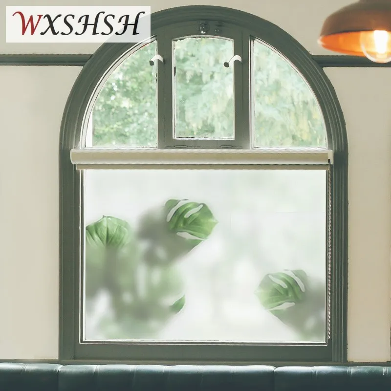 Статическая липкая стеклянная пленка на заказ виниловая водонепроницаемая для