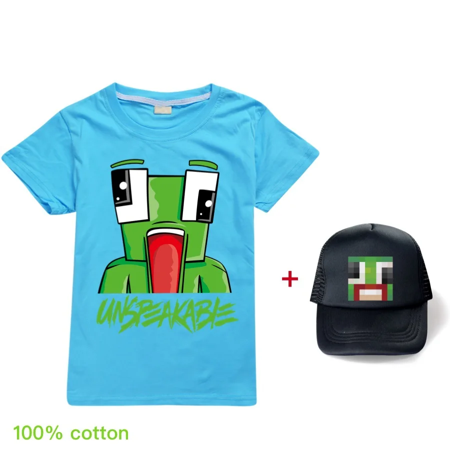 Летняя футболка хлопковая Футболка для мальчиков и девочек детские черные