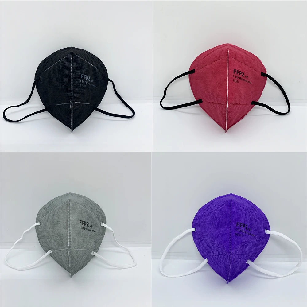 

50 PCS FFP2 Face Mask KN95 Facial Masks Filtration Maske Dust Mask Mouth Mask Protect Anti-Flu Mascarillas Masque Tapabocas